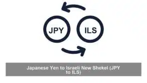 Japanese Yen to Israeli New Shekel (JPY to ILS)