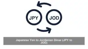 Japanese Yen to Jordanian Dinar (JPY to JOD)