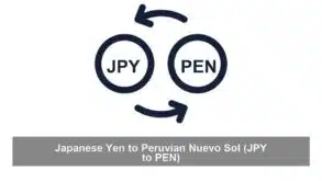 Japanese Yen to Peruvian Nuevo Sol (JPY to PEN)