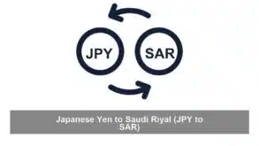 Japanese Yen to Saudi Riyal (JPY to SAR)