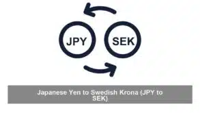 Japanese Yen to Swedish Krona (JPY to SEK)