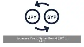 Japanese Yen to Syrian Pound (JPY to SYP)