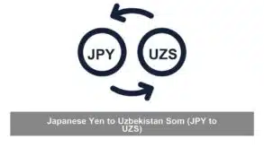 Japanese Yen to Uzbekistan Som (JPY to UZS)