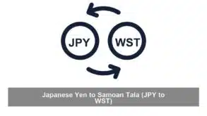 Japanese Yen to Samoan Tala (JPY to WST)