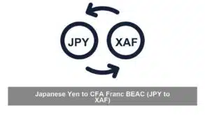 Japanese Yen to CFA Franc BEAC (JPY to XAF)