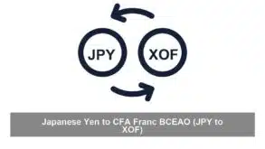 Japanese Yen to CFA Franc BCEAO (JPY to XOF)