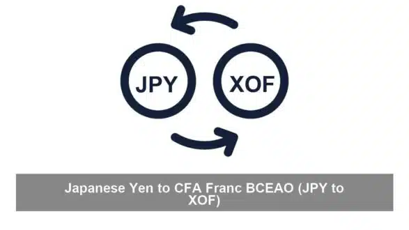 Japanese Yen to CFA Franc BCEAO (JPY to XOF)