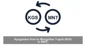 Kyrgystani Som to Mongolian Tugrik (KGS to MNT)