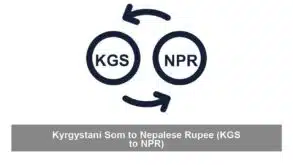 Kyrgystani Som to Nepalese Rupee (KGS to NPR)