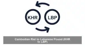 Cambodian Riel to Lebanese Pound (KHR to LBP)