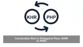 Cambodian Riel to Philippine Peso (KHR to PHP)