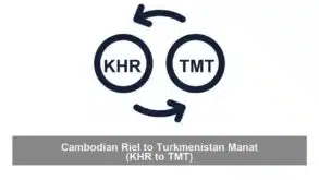 Cambodian Riel to Turkmenistan Manat (KHR to TMT)