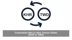 Cambodian Riel to New Taiwan Dollar (KHR to TWD)