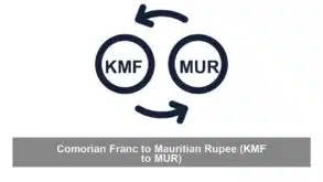 Comorian Franc to Mauritian Rupee (KMF to MUR)