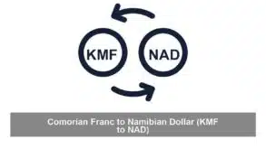 Comorian Franc to Namibian Dollar (KMF to NAD)