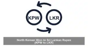 North Korean Won to Sri Lankan Rupee (KPW to LKR)
