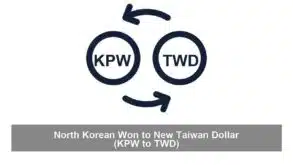 North Korean Won to New Taiwan Dollar (KPW to TWD)