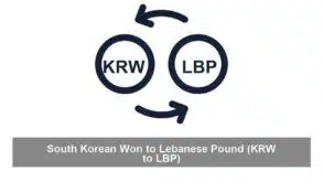 South Korean Won to Lebanese Pound (KRW to LBP)