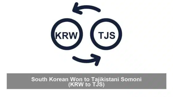 South Korean Won to Tajikistani Somoni (KRW to TJS)