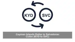 Cayman Islands Dollar to Salvadoran Colón (KYD to SVC)