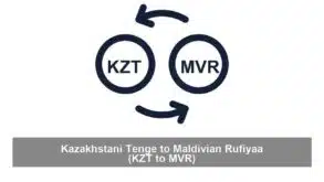 Kazakhstani Tenge to Maldivian Rufiyaa (KZT to MVR)