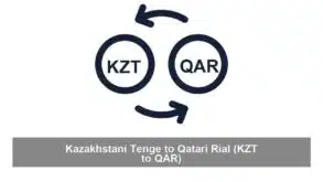 Kazakhstani Tenge to Qatari Rial (KZT to QAR)