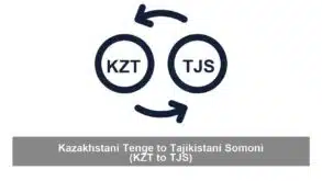 Kazakhstani Tenge to Tajikistani Somoni (KZT to TJS)