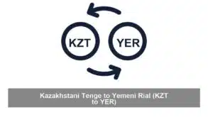 Kazakhstani Tenge to Yemeni Rial (KZT to YER)