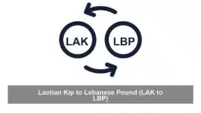 Laotian Kip to Lebanese Pound (LAK to LBP)