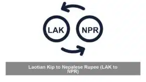 Laotian Kip to Nepalese Rupee (LAK to NPR)