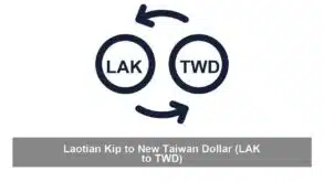 Laotian Kip to New Taiwan Dollar (LAK to TWD)