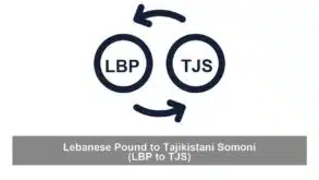 Lebanese Pound to Tajikistani Somoni (LBP to TJS)