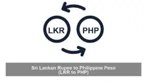 Sri Lankan Rupee to Philippine Peso (LKR to PHP)