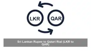 Sri Lankan Rupee to Qatari Rial (LKR to QAR)