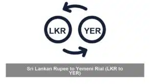 Sri Lankan Rupee to Yemeni Rial (LKR to YER)