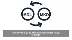 Moldovan Leu to Macedonian Denar (MDL to MKD)