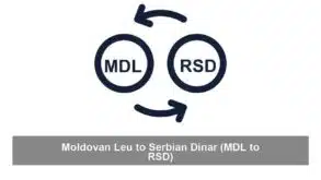 Moldovan Leu to Serbian Dinar (MDL to RSD)