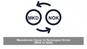 Macedonian Denar to Norwegian Krone (MKD to NOK)
