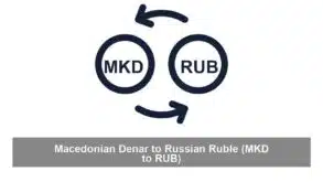 Macedonian Denar to Russian Ruble (MKD to RUB)