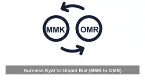 Burmese Kyat to Omani Rial (MMK to OMR)