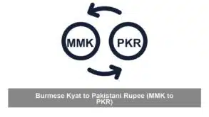 Burmese Kyat to Pakistani Rupee (MMK to PKR)