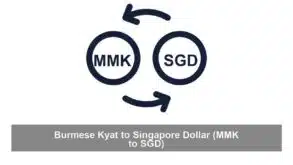 Burmese Kyat to Singapore Dollar (MMK to SGD)