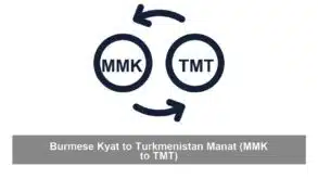 Burmese Kyat to Turkmenistan Manat (MMK to TMT)
