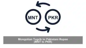Mongolian Tugrik to Pakistani Rupee (MNT to PKR)