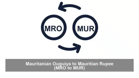 Mauritanian Ouguiya to Mauritian Rupee (MRO to MUR)