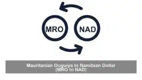 Mauritanian Ouguiya to Namibian Dollar (MRO to NAD)