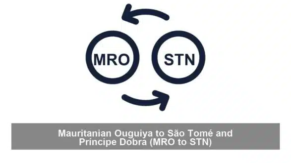 Mauritanian Ouguiya to São Tomé and Príncipe Dobra (MRO to STN)