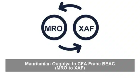 Mauritanian Ouguiya to CFA Franc BEAC (MRO to XAF)