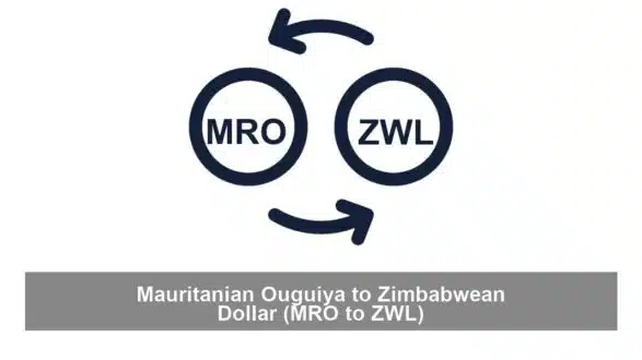 Mauritanian Ouguiya to Zimbabwean Dollar (MRO to ZWL)