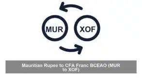 Mauritian Rupee to CFA Franc BCEAO (MUR to XOF)